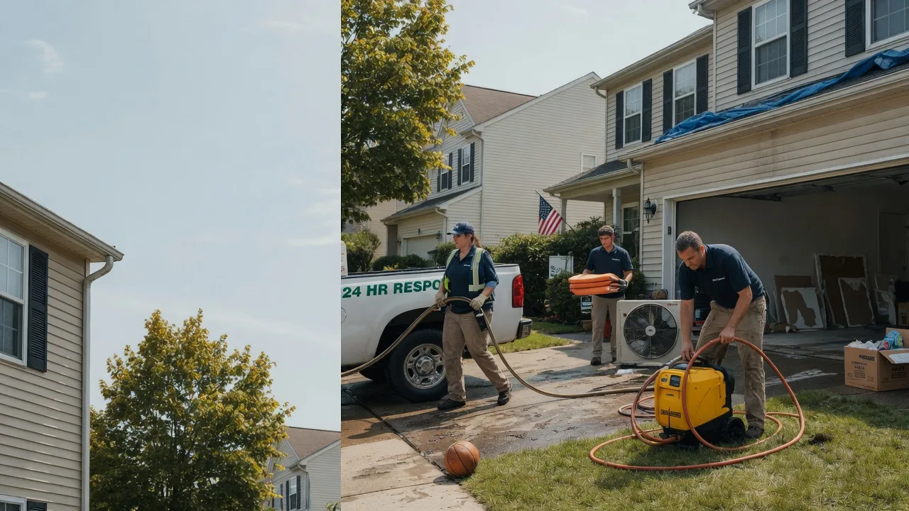 Emergency Water Damage Restoration in Prosperity, PA near me